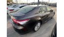 Toyota Camry 2020 GCC model, agency dye, brown color, beige interior, leather hatch, alloy wheels, mirror sensors