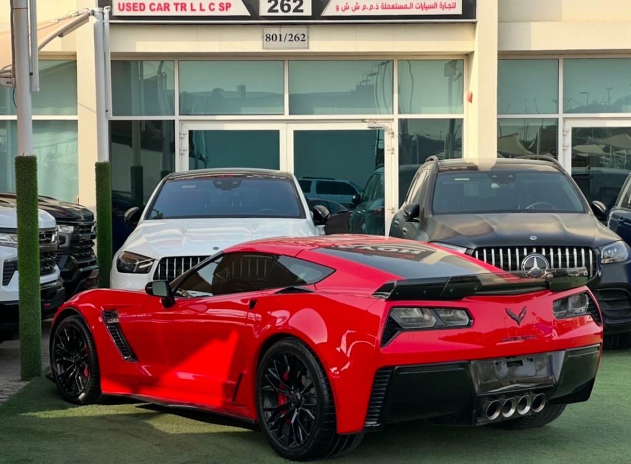 Chevrolet Corvette Z06 ‏CHEVROLET CORVETTE C7 Z06 2018 ‏Perfect condition ‏Full Option Full carbon fiber ‏650 HP