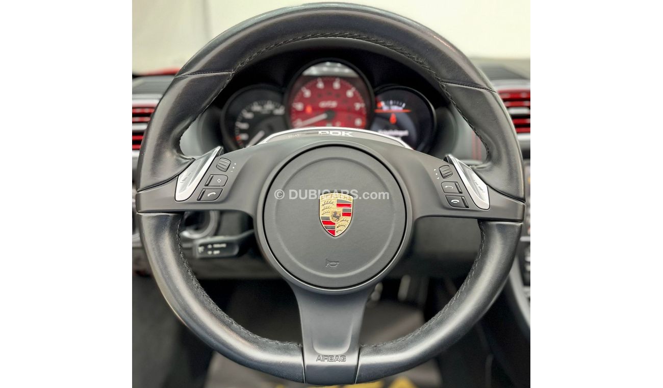 بورش بوكستر 718 2015 Porsche Boxster GTS, 01/2024 Porsche Warranty, Full Service History, GCC