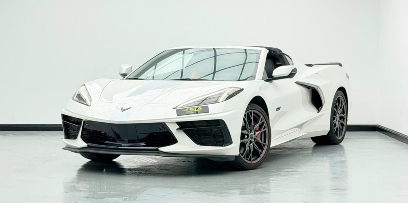 شيفروليه كورفت STINGRAY 3LT 70TH ANNIV 2023 Chevrolet Corvette Stingray 3LT 70th Anniversary Edition, 1 Year Warranty, Full Service History