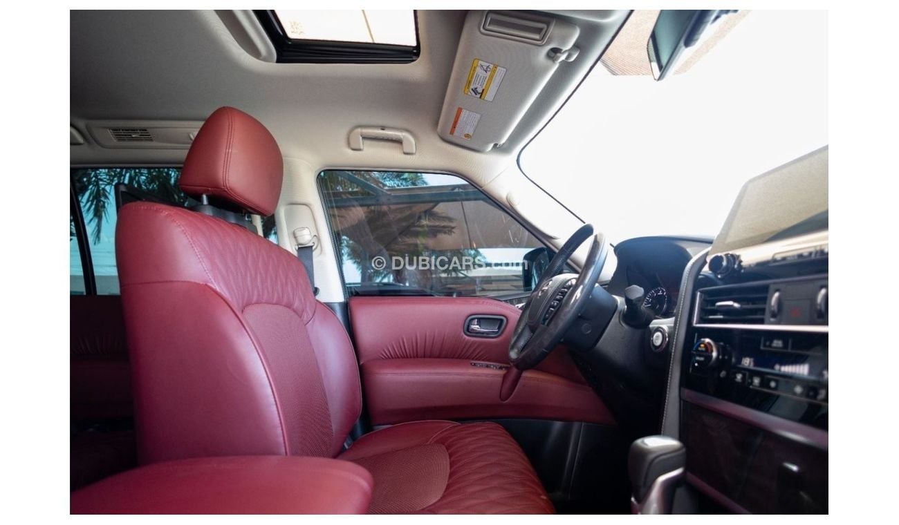 نيسان باترول Nissan Patrol Platinum 2024 GCC under Agency Warranty and Service Contract with Flexible Down-Paymen