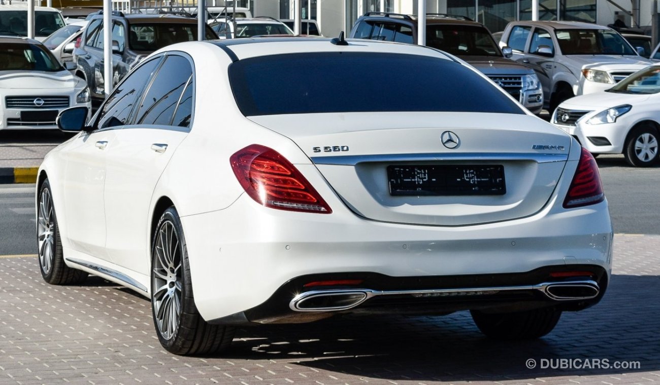 Mercedes-Benz S 550 With S 560 Body kit