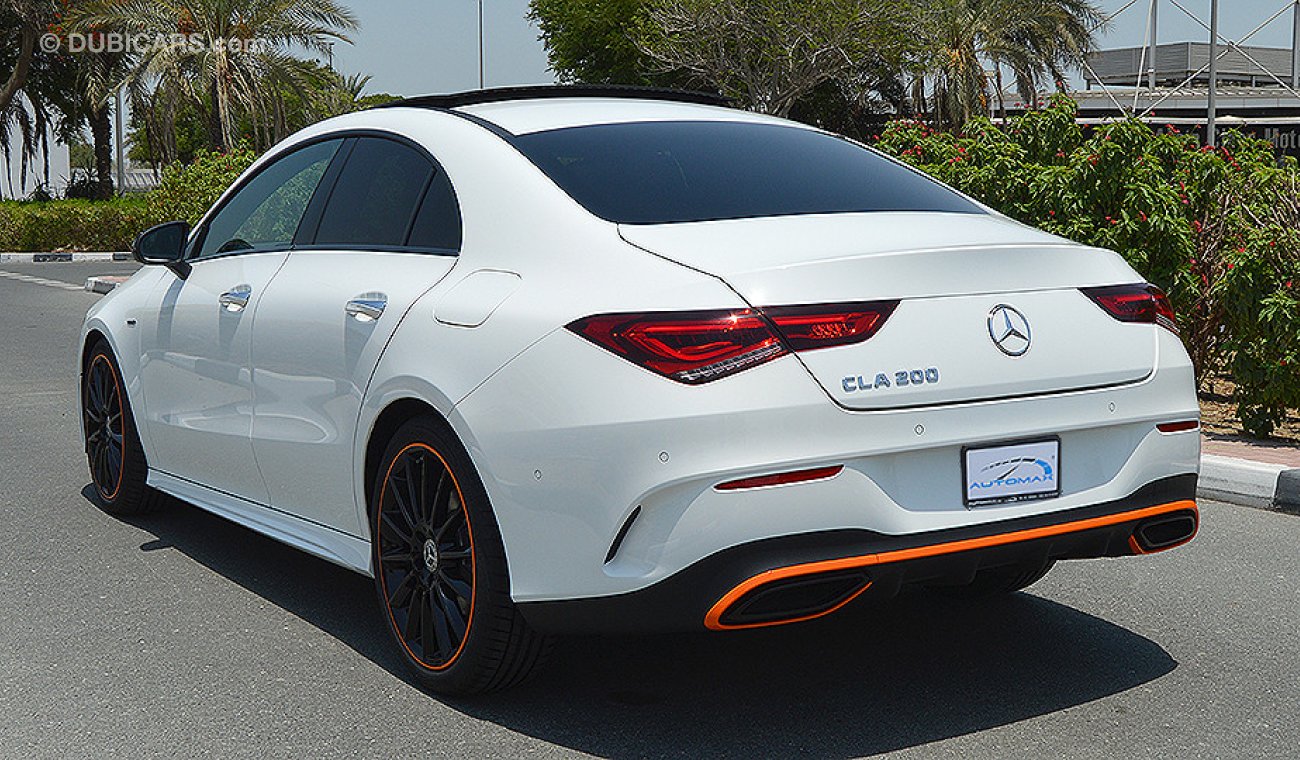 Mercedes-Benz CLA 200 2020, Edition 1, GCC, 0km w/ 2Yrs Unlimited Mileage Warranty + 3Yrs or 60,000km Free Service at EMC