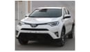 Toyota RAV4 EX Toyota rav 4 white 2016 GCC excellent condition without accident