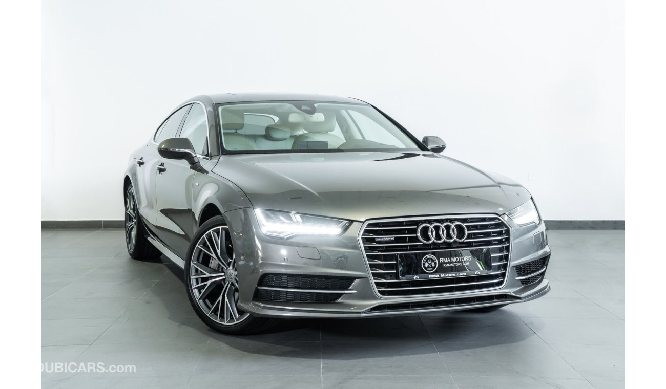 Audi A7 2015 Audi A7 3.0L V6 Supercharged S-Line / Full Audi Service History & Extended Audi Warranty