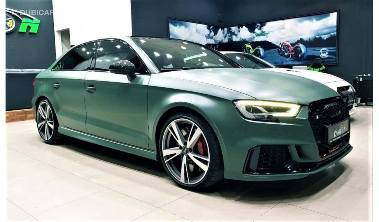 Audi RS3 AUDI RS3 2017 MODEL GCC CAR IN PERFECT CONDITION STILL UNDER WARRANTY FROM AL NABOODA