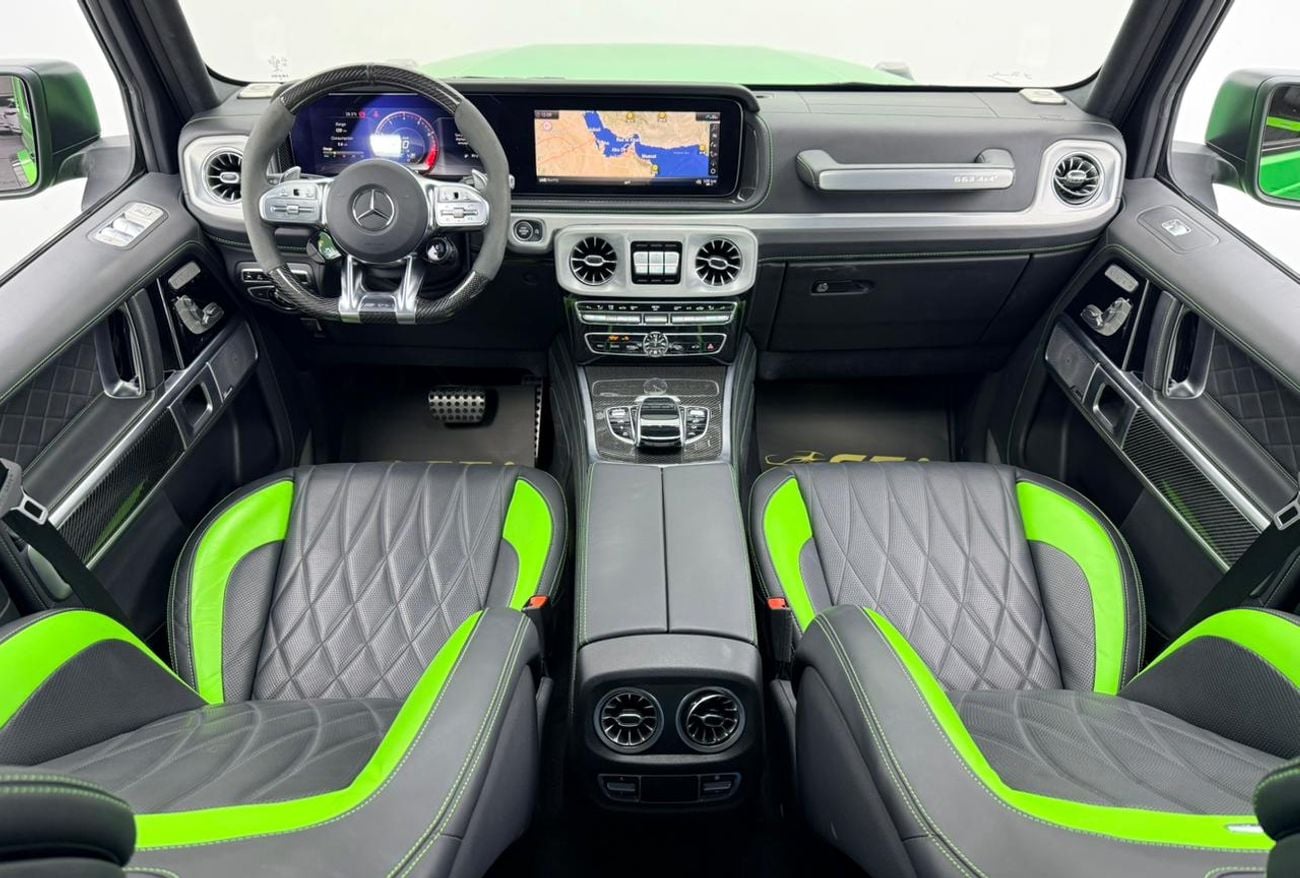 مرسيدس بنز G 63 AMG 4X4² 2022 Mercedes Benz G63 4x4², 2028 MB Warranty, 2026 MB Service Pack, Very Low Km, GCC