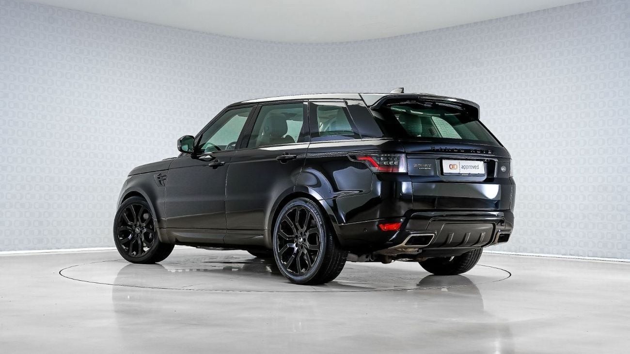 Land Rover Range Rover Sport HSE Dynamic 3.0L Black | AED 3,618 PM | 22in Wheels | Ramadan offer