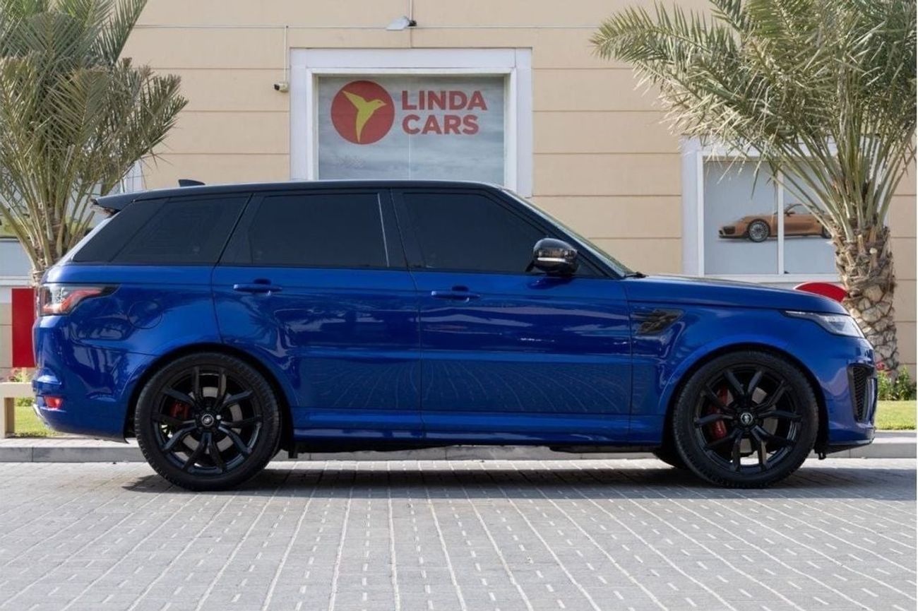 لاند روفر رينج روفر سبورت Range Rover Sport SVR 2019 GCC under Warranty with Flexible Down-Payment.