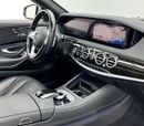 Mercedes-Benz S 560 Std 4.0L (463 HP) 2018 Mercedes-Benz S560 4MATIC, 1 Year Unlimited KM Warranty, Full Service History