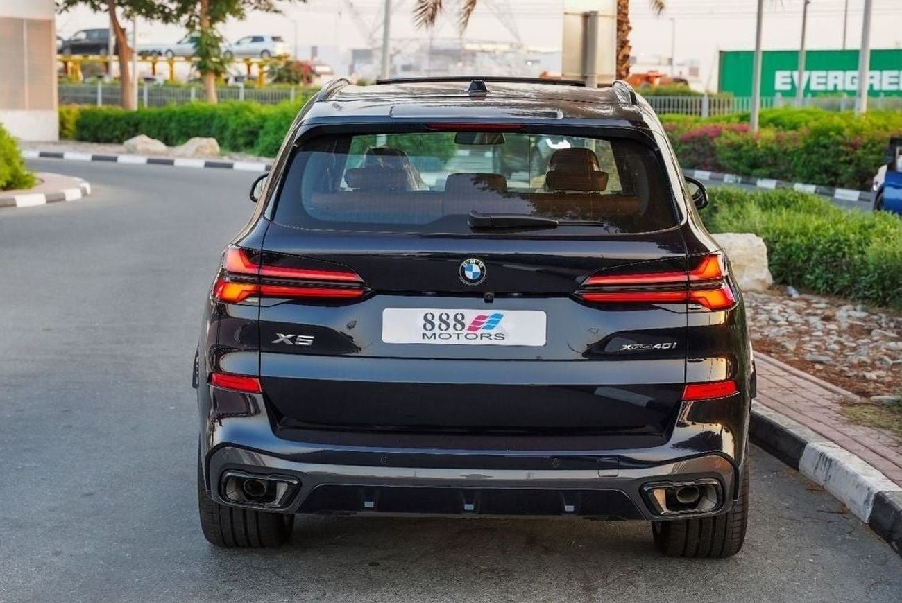 BMW X5 40i M Sport 3.0L 2024 BMW X5 X-Drive 40i 3.0L V6 Carbon Black 0Km