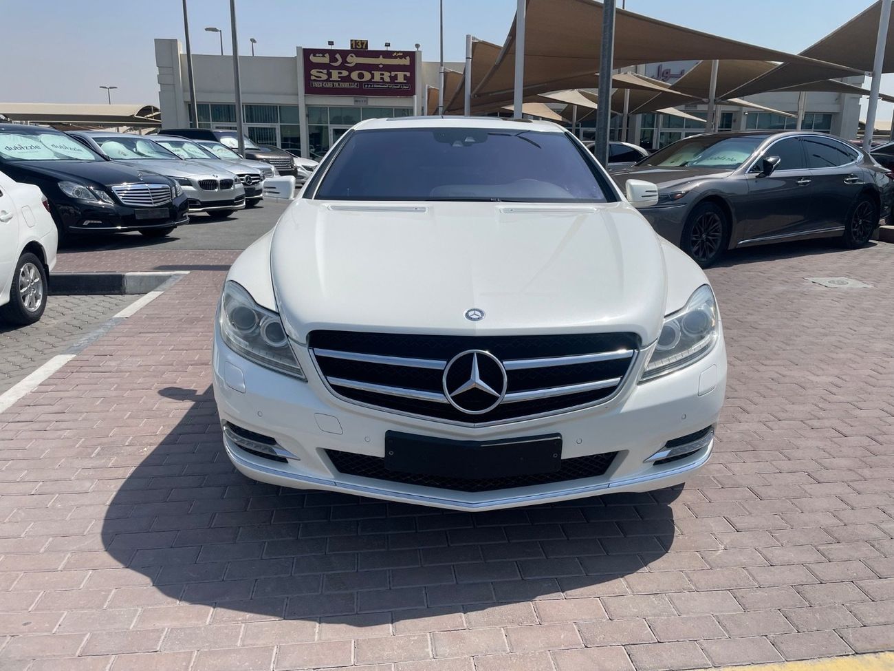 مرسيدس بنز CL 500 وارد اليابان اوراق جمارك نظيفة جدا ًبدون حوادث