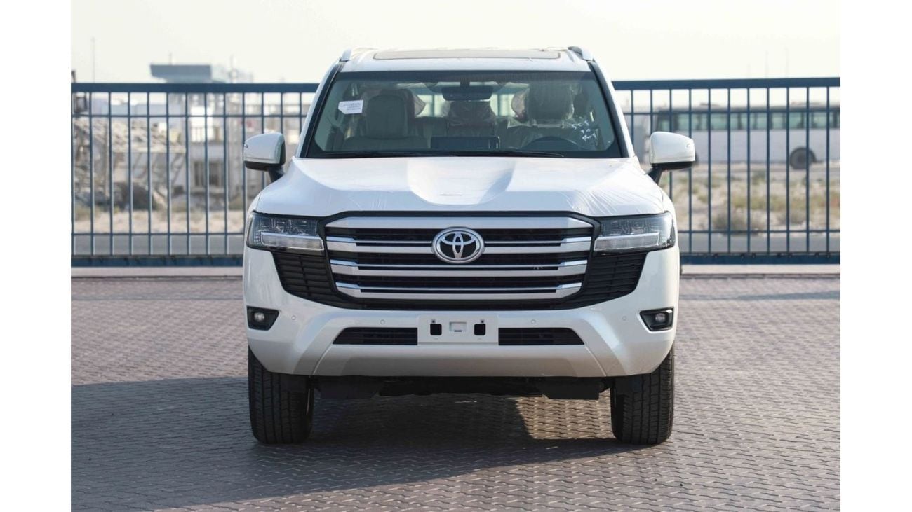 Toyota Land Cruiser 2024 Toyota LC300 4.0 GXR - White Pearl inside Beige | Export Only