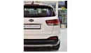 Kia Sorento EXCELLENT DEAL for our KIA Sorento 2017 Model!! in White Color! GCC Specs