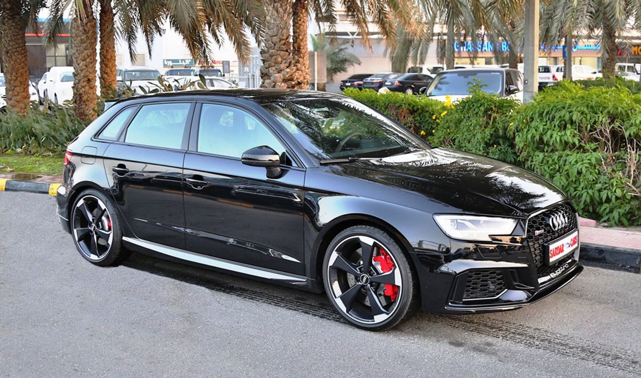 Used Audi RS3 Quattro Al Naboodah Warranty 2018 for sale in Dubai