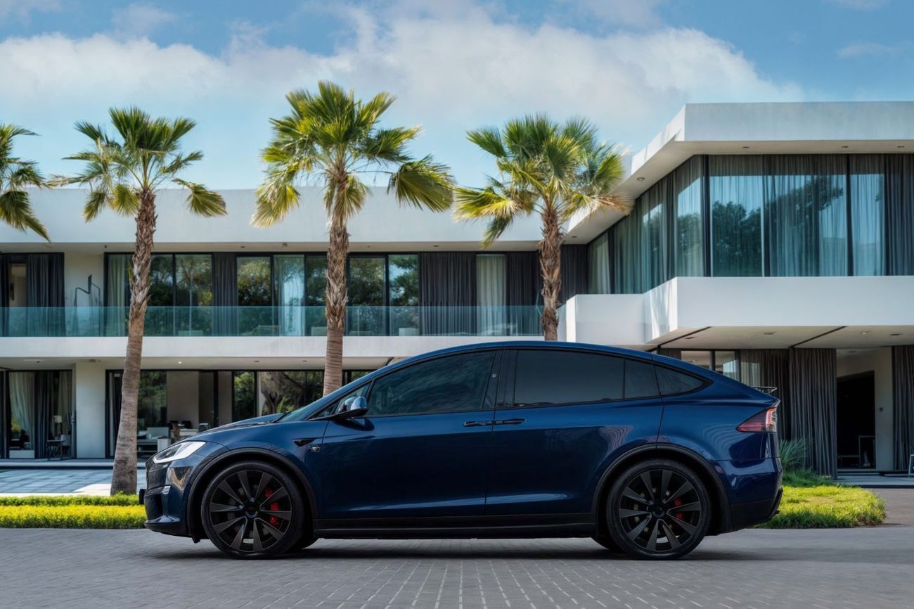 تسلا موديل اكس PLAID | 5,875 P.M | 0% Downpayment | AGENCY WARRANTY!