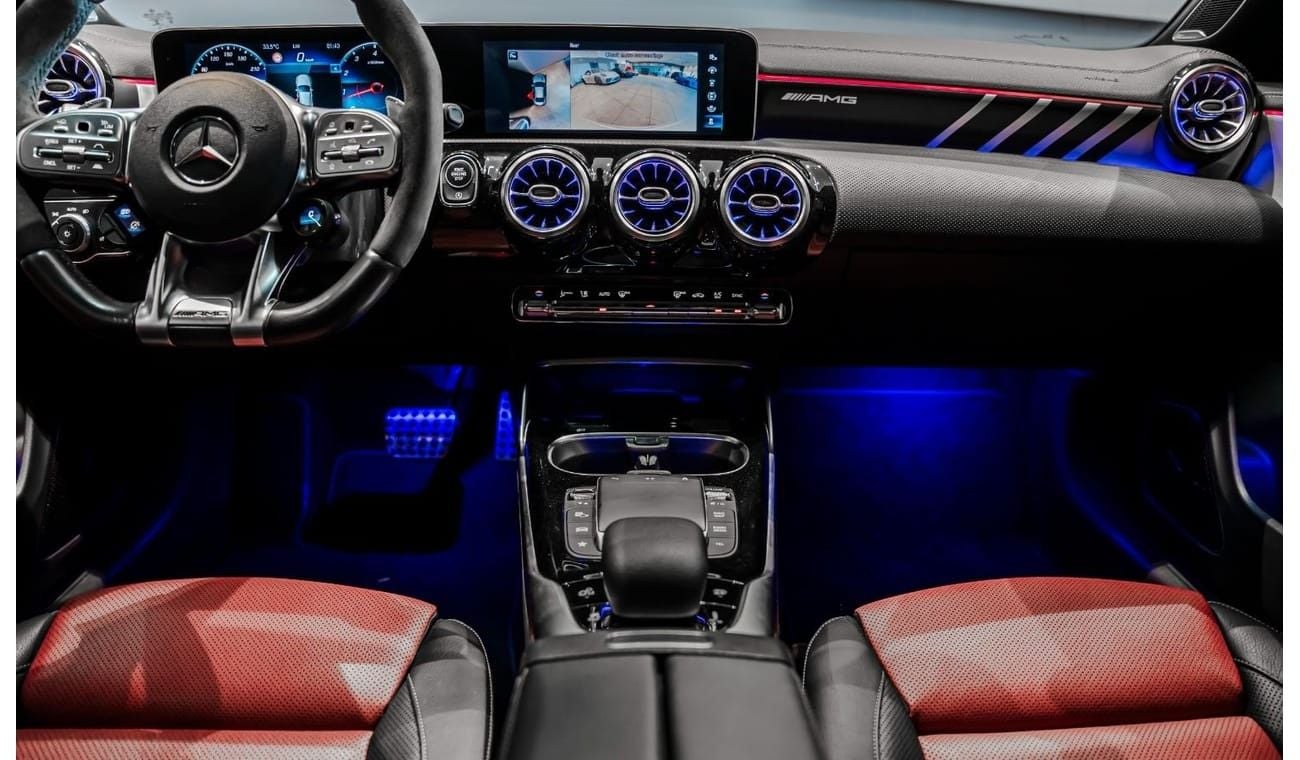 Mercedes-Benz CLA 45 S AMG 2021 Mercedes AMG CLA 45s AMG, 1 Year Comprehensive Warranty, Service History, GCC