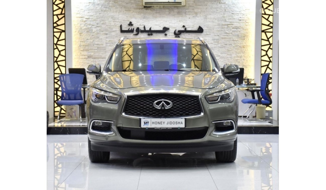 Infiniti QX60 EXCELLENT DEAL for our Infiniti QX60 ( 2017 Model ) in Gray/Green Color GCC Specs