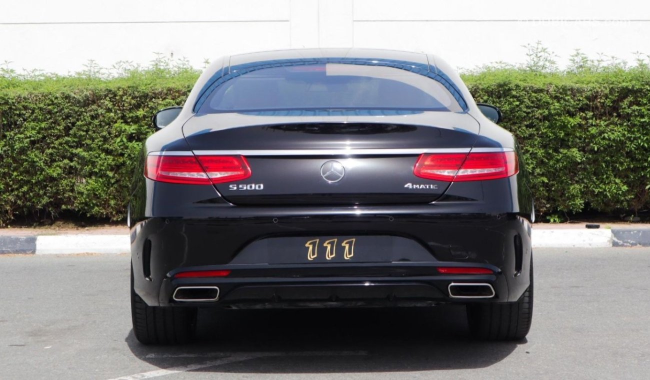 مرسيدس بنز S 500 كوبيه 4matic