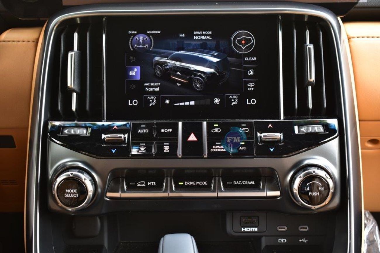 لكزس LX 700h V6 HYBRID 3.5L 7 SEAT AT with AUTO PARK