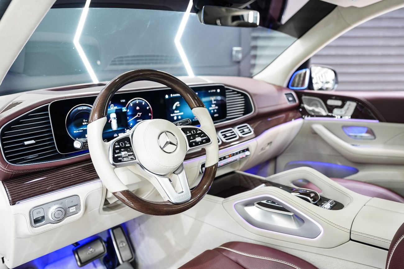 مرسيدس مايباخ gls600 مايباخ Executive Rear Seat Package PLUS, Two-Tone Interior, EMC Warranty + Service!!