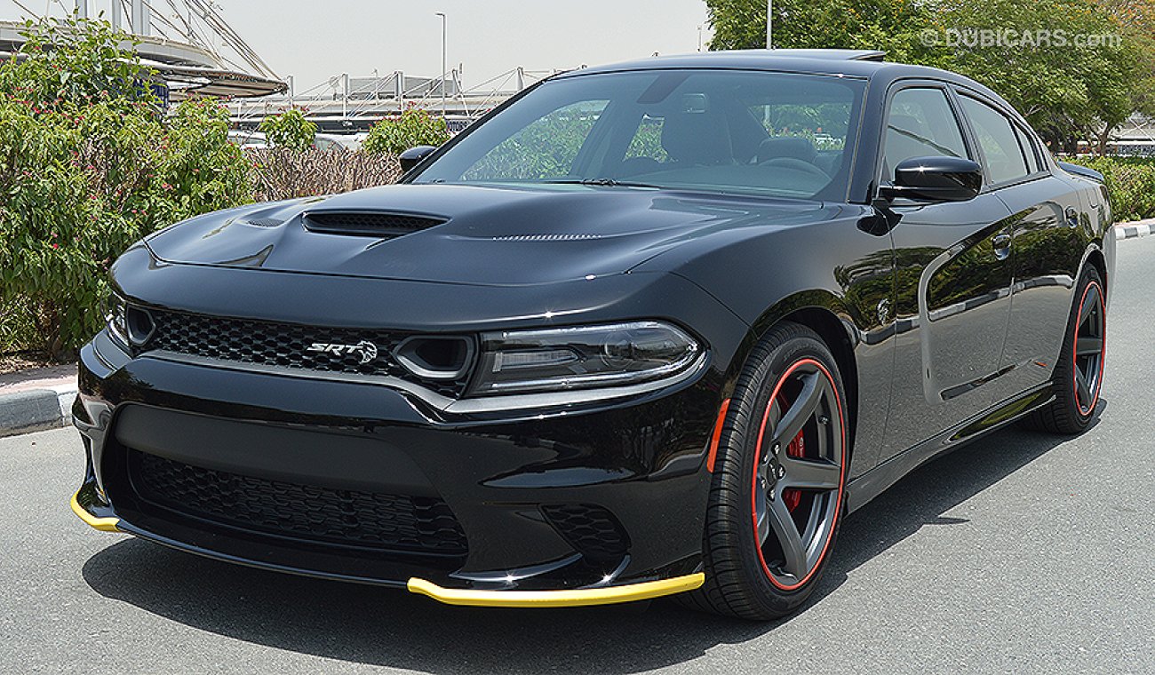 Dodge Charger Hellcat SRT 2019, 6.2 Supercharged HEMI, V8 707hp GCC, 0km w/ 3 Yrs or 100,000km Warranty