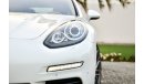 Porsche Panamera S Agency Warranty and Service Contract! -GCC- AED 2,472 PER MONTH - 0% DOWNPAYMENT