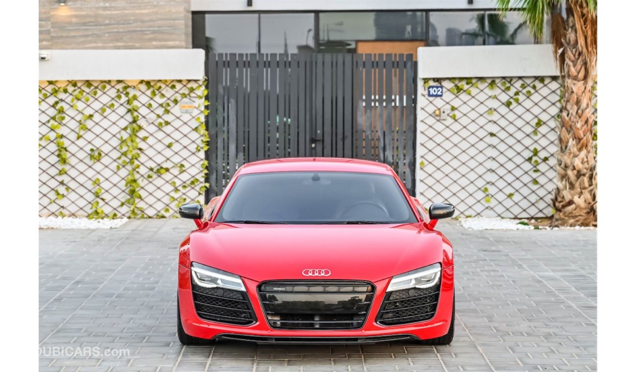 أودي R8 4.2L V8 | 4,289 P.M | 0% Downpayment | Agency Maintained | Immaculate Condition