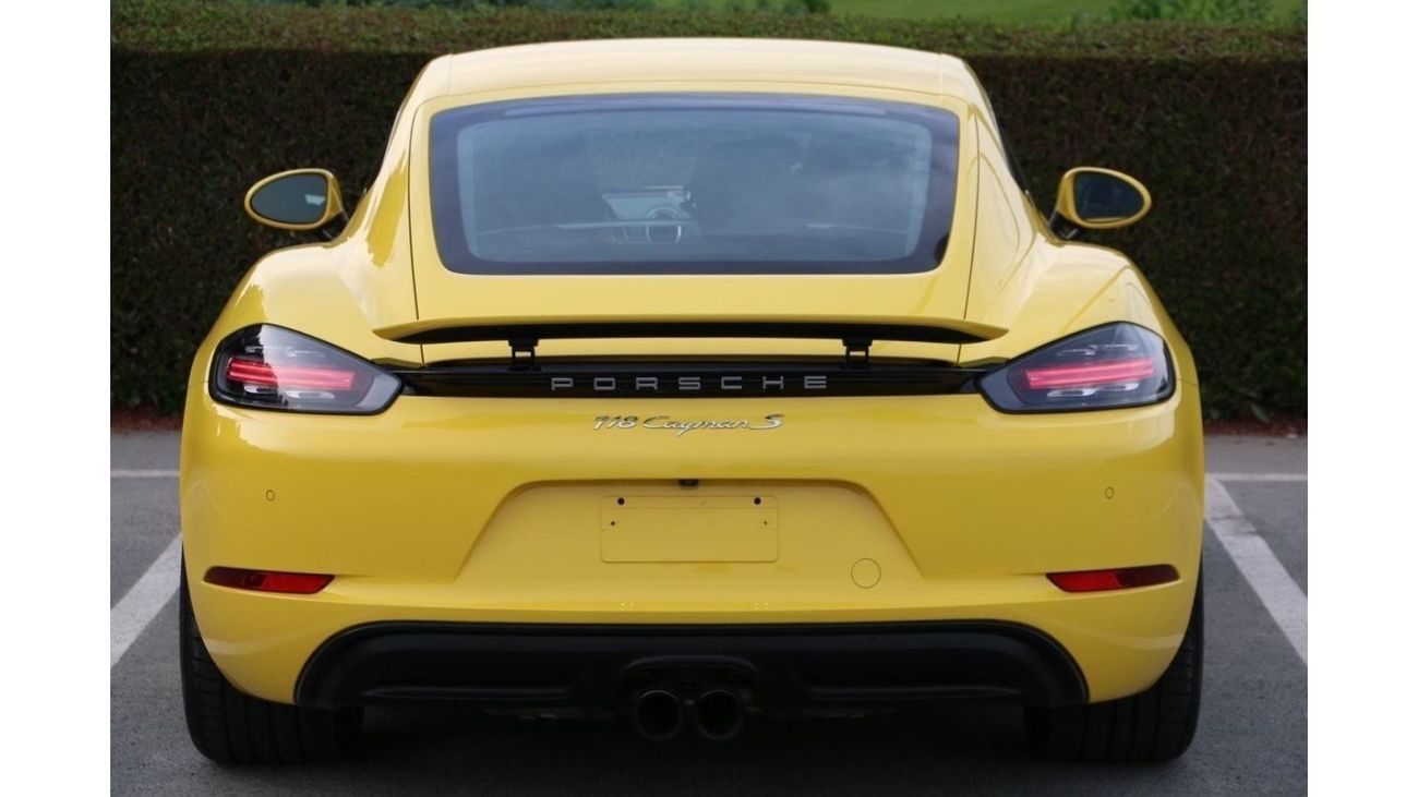 Porsche 718 Cayman PORSCHE 718 S CAYMAN GCC 2017 FULL OPTION