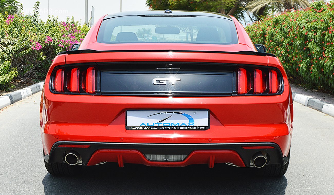 Ford Mustang GT Premium, 5.0-V8 GCC w/ Warranty til Nov 2021 or 100K km + Service til Apr 2021 or 60K km