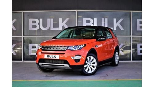Land Rover Discovery Land Rover Discovery Sport Panoramic Roof Leather Seats AED 1,096 Monthly Payment - 0% DP