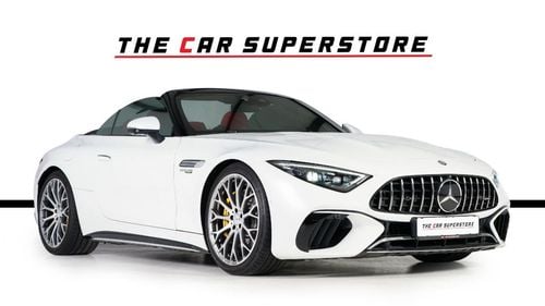 Mercedes Benz SL63 AMG 4 MATIC Plus-Low Mileage-Exclusive Color