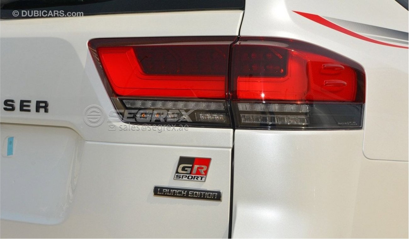 تويوتا لاند كروزر GR Sport - Launch Edition, 3.5L Petrol 4WD A/T, with Sunroof For Export