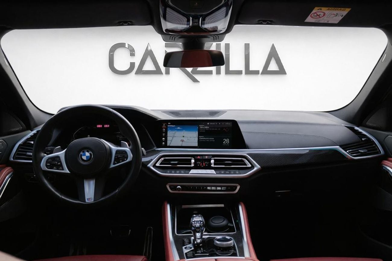 BMW X6 40i M SPORT 3.0L l AED 3,819 P.M l 0% Downpayment l Agency Warranty & Se