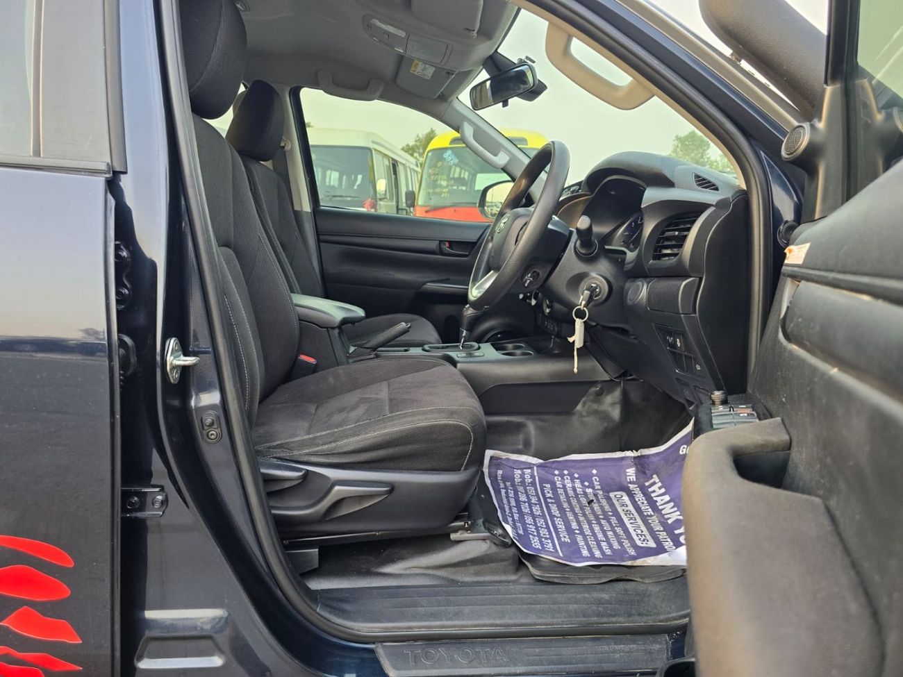 Toyota Hilux TOYOTA HILUX GR PICK UP RHD 2019 MODEL 2.8 L DIESEL AUTOMATIC(PM35445)