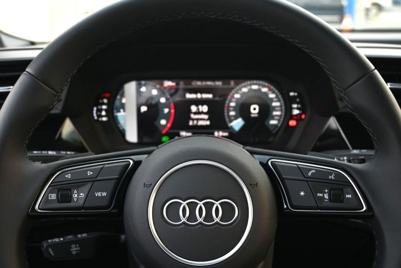 Audi A3 S Line 35TFSI 1.4L Turbo, Petrol Model 2024, Color White