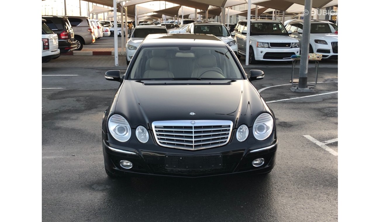 مرسيدس بنز E 350 موديل 2007 خليجي فل مواصفات حاله ممتازه من الداخل والخارج كراسي جلد ومثبت سرعه وتحكم كهربي كامل ونظا