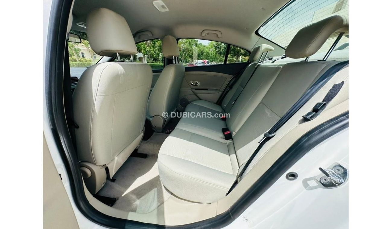 رينو فلوينس LE GCC || 310PM || RENAULT FLUENCE 1.6L V4 FWD || 0% DP || WELL MAINTAINED