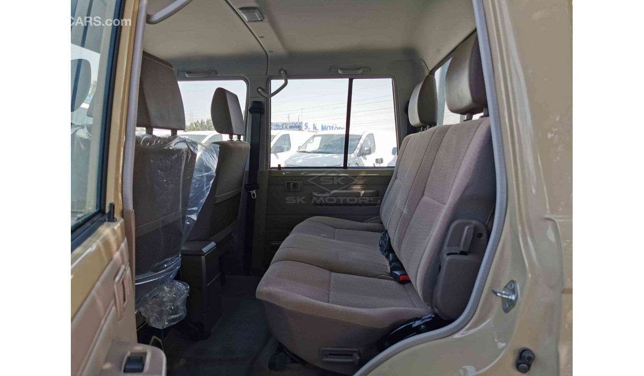 تويوتا لاند كروزر بيك آب 4.2L 6CY Diesel, 16" Tyre, Dual Airbags, Front A/C, Fabric Seats, Xenon Headlights (CODE # LCDC02)