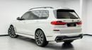 BMW X7 M50i 2022 BMW X7 M50i M-Sport, 2027 BMW Warranty + Service Pack, Full BMW Service History, 7 Seater, GCC
