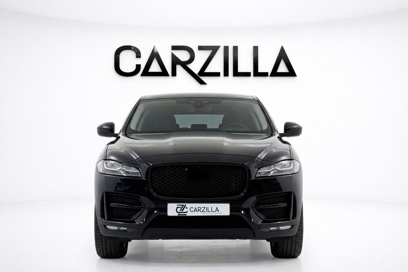 Jaguar F Pace R-Sport 2.0L AED 1,860 / Monthly l 0% Downpayment l R-Sport l 1 Year Warranty