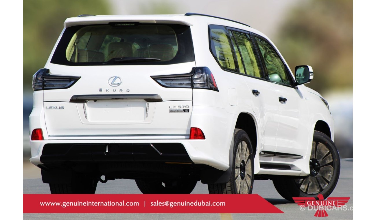 Lexus LX570 Black Edition "KURO" 2019 model for export sales