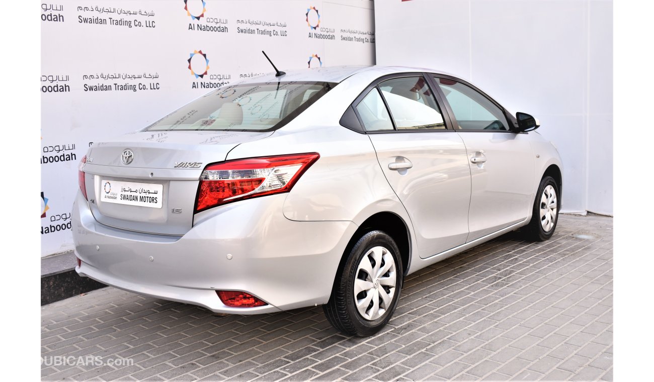 Toyota Yaris 1.5L SE SEDAN 2017 GCC SPECS DEALER WARRANTY