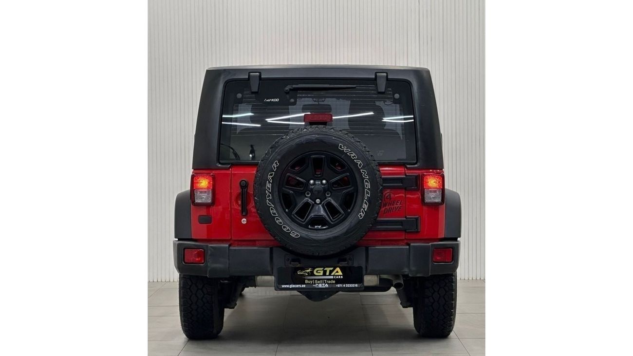 Jeep Willys 2017 Jeep Wrangler Willys Edition, Warranty, Full Jeep Service History, GCC