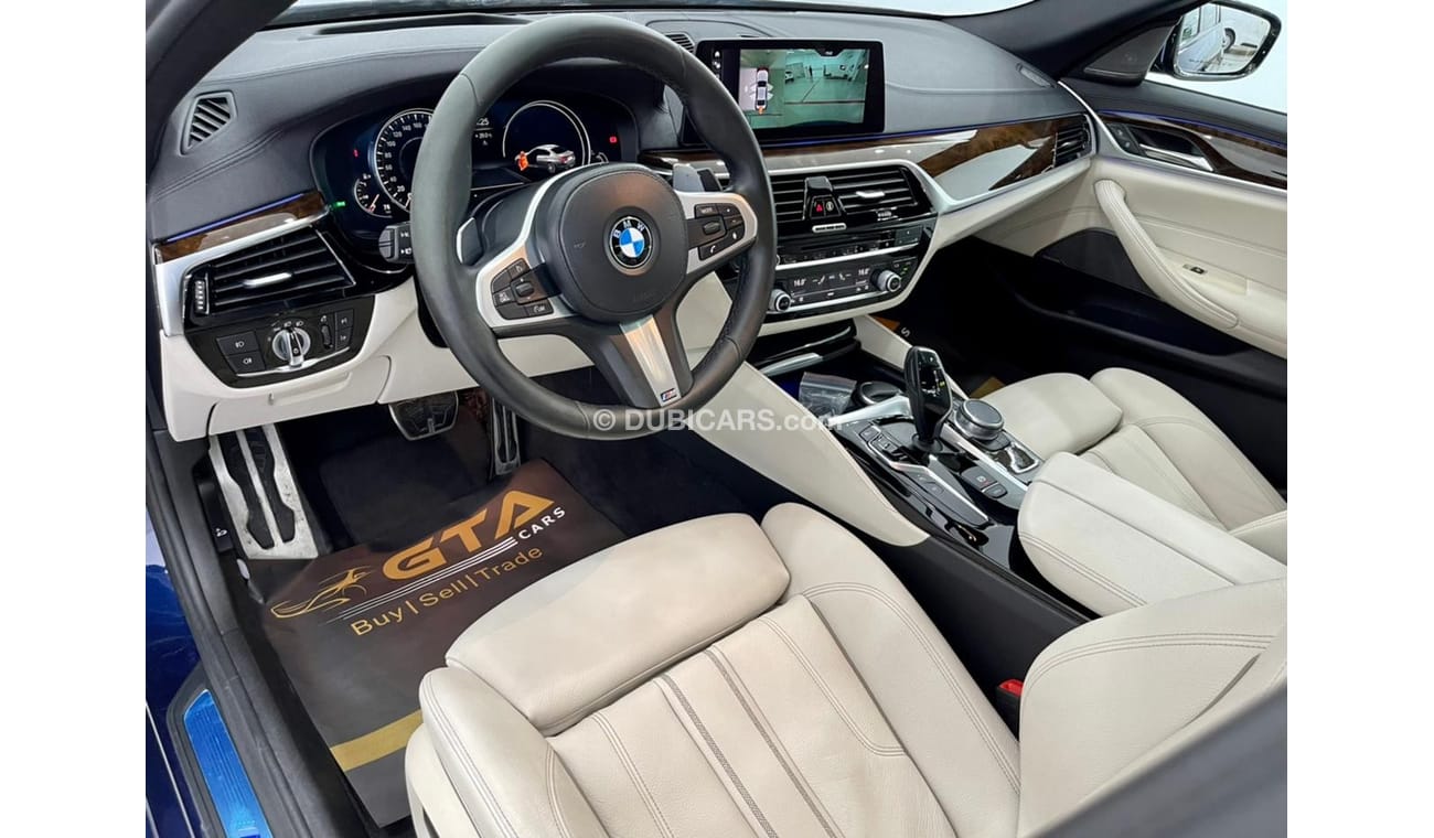 بي أم دبليو 540i 2018 BMW 540i M-Sport, December 2022 BMW Warranty, Full Service History, Full Options, GCC