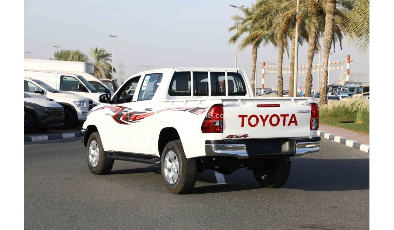 Toyota Hilux 2023 Toyota Hilux 4x4 DC 2.4 D MT - White inside Maroon | Export Only