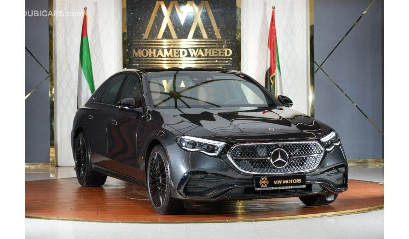 مرسيدس بنز E300 Mercedes-Benz E 300 | 2024 GCC 0km | Agency Warranty | AMG Package