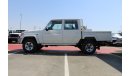 Toyota Land Cruiser Pick Up VDJ79 P/UP D/CAB 4.5L DSL - 23YM - FULL - WHT_GRY (FOR EXPORT)