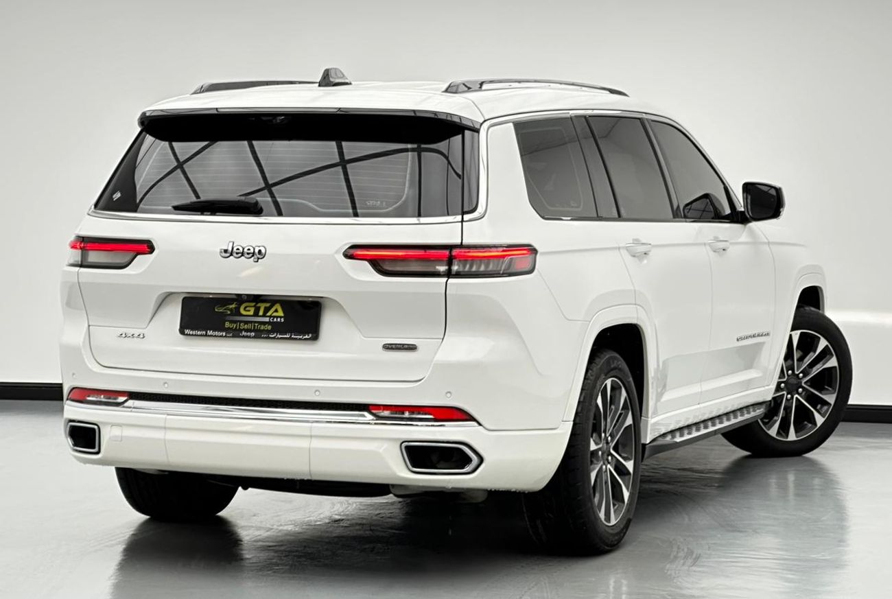 Jeep Grand Cherokee Overland 3.6L 2023 Jeep Grand Cherokee Overland 4x4, 07/2028 Jeep Warranty + Service Contract, Jeep 