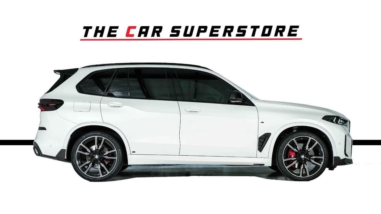 BMW X5 40i M SPORT GCC-BMW Warranty&amp;Service Contract Until 2029-BMW Individual Interior
